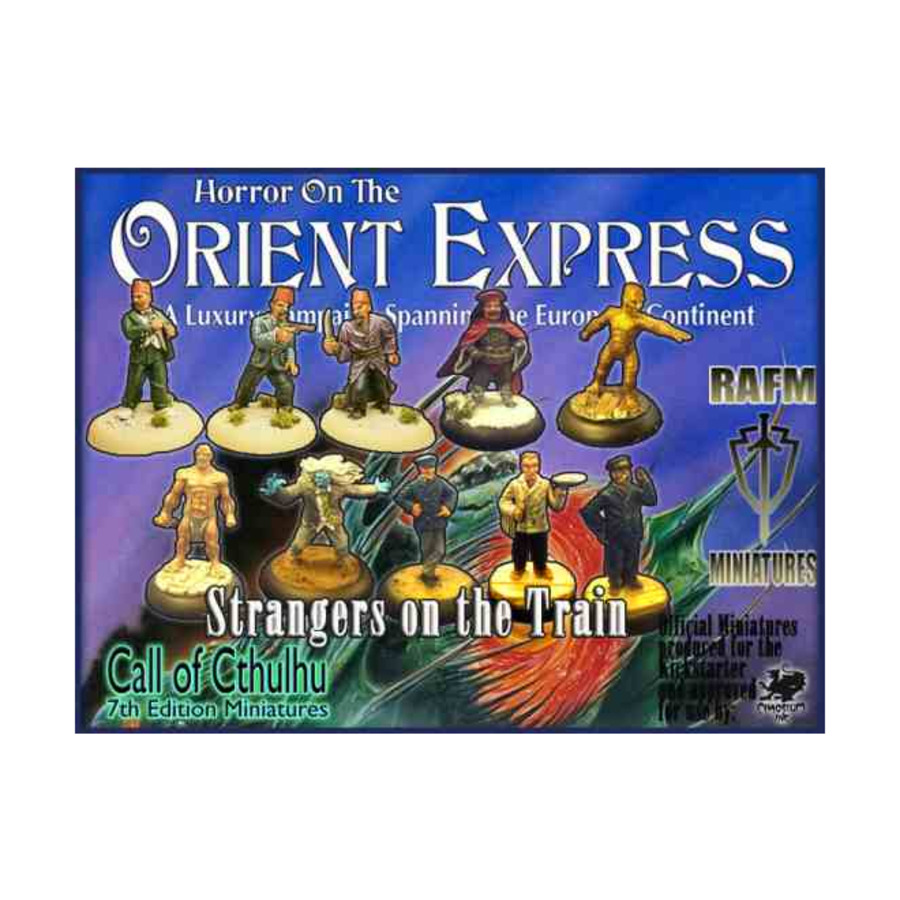 Horror on the Orient Express - Strangers on the Train - Call of Cthulhu  Mini - Noble Knight Games