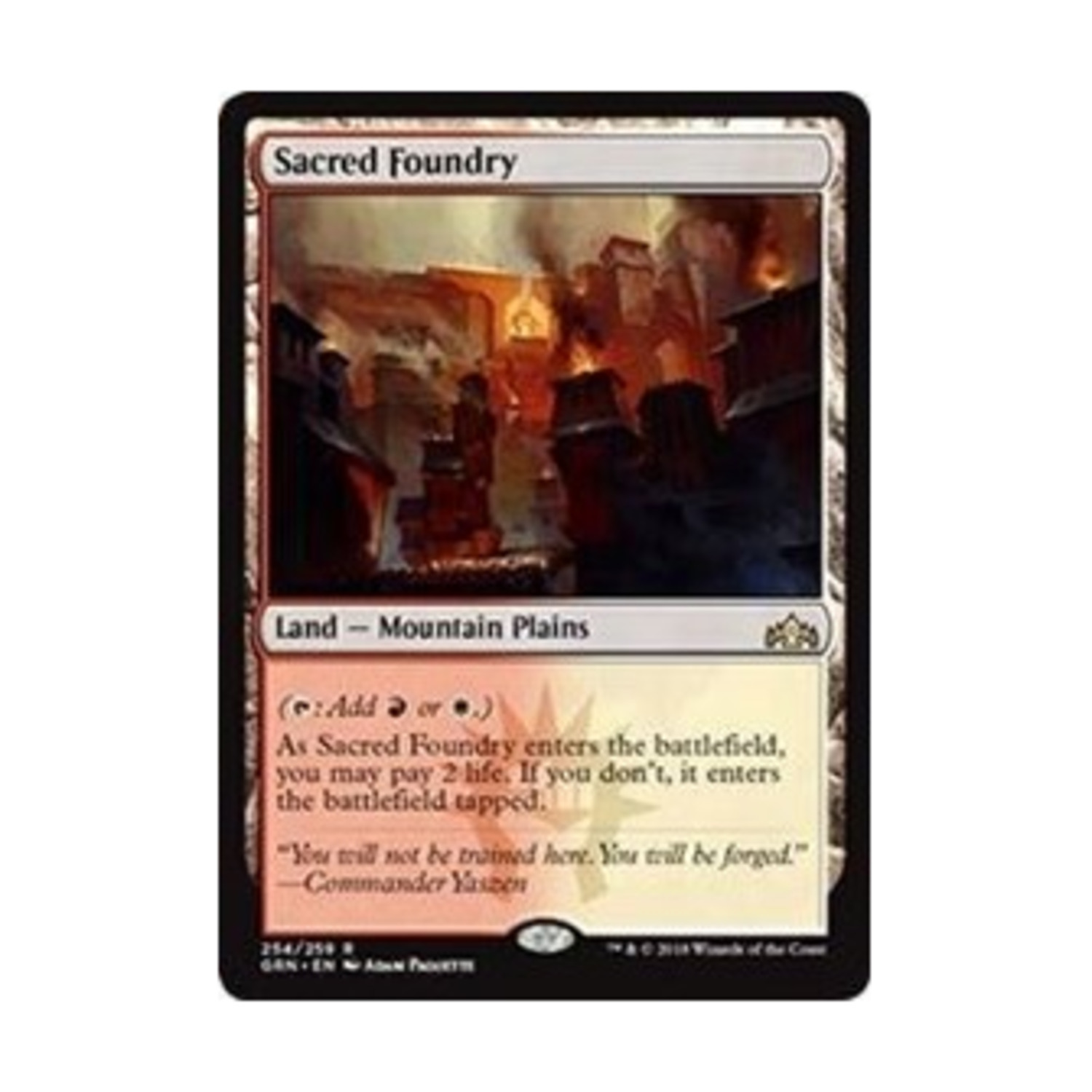 WotC MtG Guilds of Ravnica Sacred Foundry (R) NM | eBay