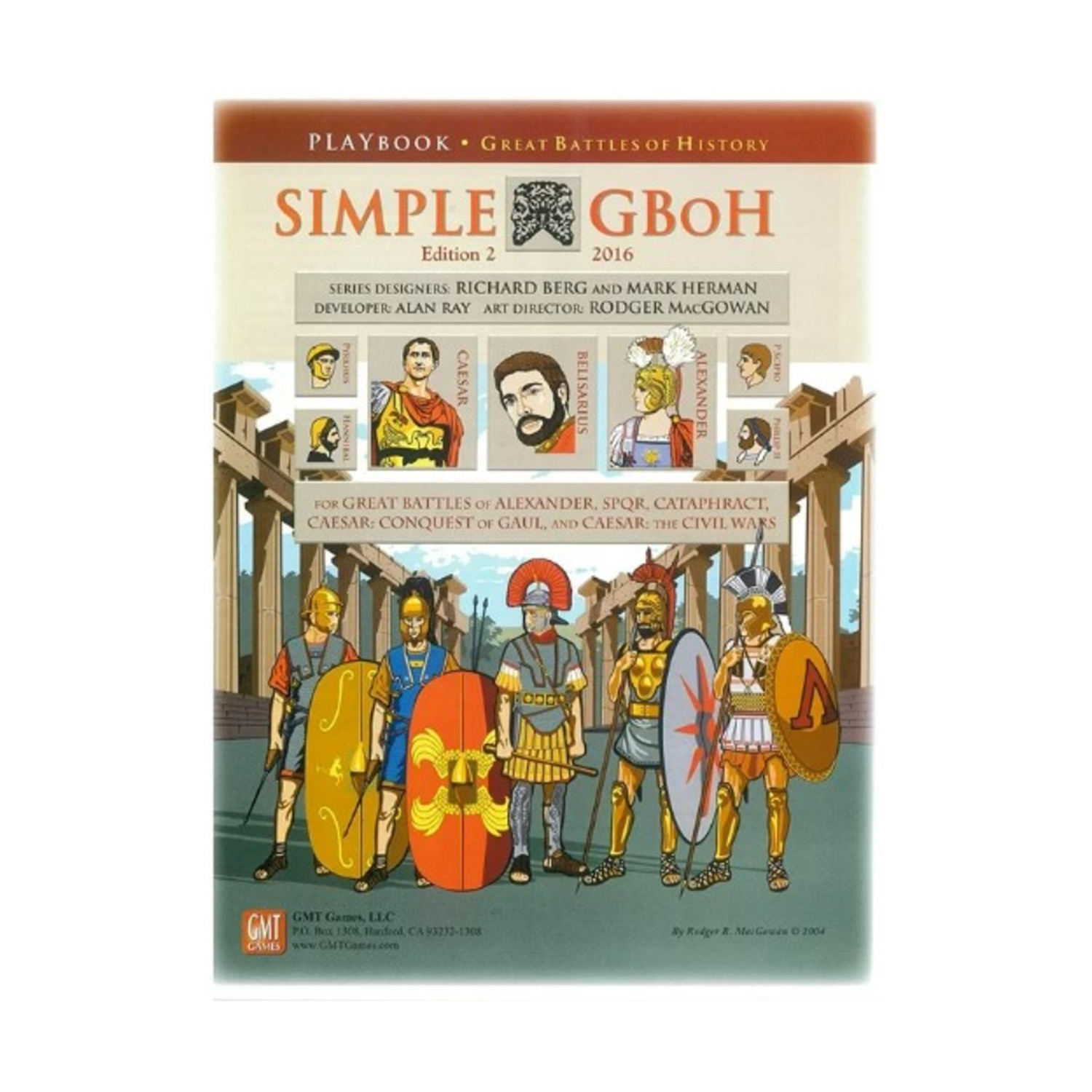 Simple Great Battles of History (2nd Ed, 2nd) - Playbook Only! NM