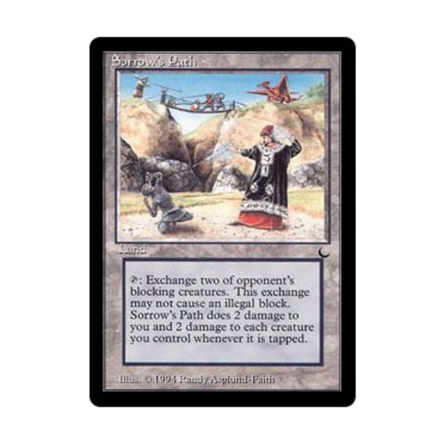 WOTC MtG The Dark Sorrow's Path (R) NM - Picture 1 of 1