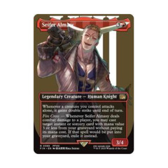 seifer mtg card MTG TCG Seifer Almasy R 0534 FIN Borderless Surge Foil NM – True Believers  Gaming and Collectibles main image 1