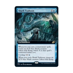 Shark Typhoon (Extended Art) (R) (Foil) - MtG Ikoria Lair of Behemoths ...