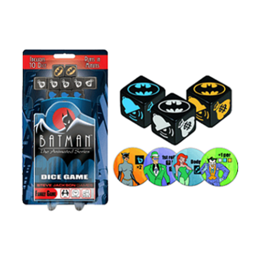 Batman - The Animated Series Dice Game - Dice - Noble Knight Games