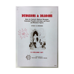 D&D - Original White Box (6th Printing, Collector's Edition) - Basic D