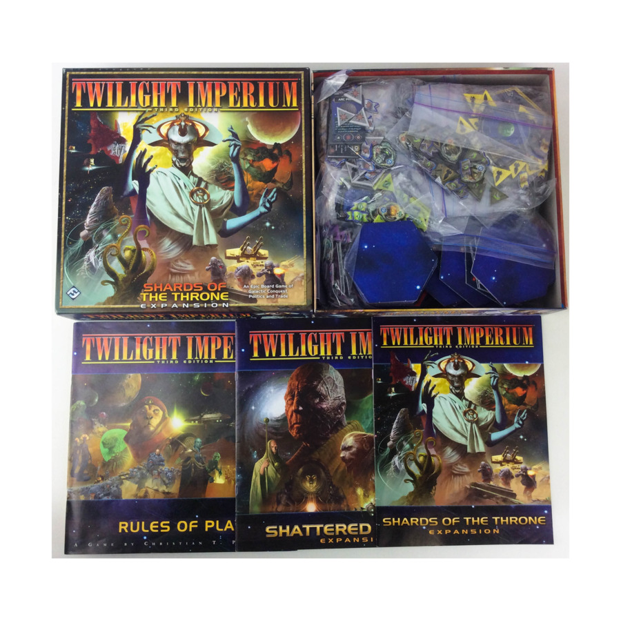 Twilight Imperium (3rd Edition) Collection #9 - Base Game + 2 Expansions! -  Board Games - Noble Knight Games