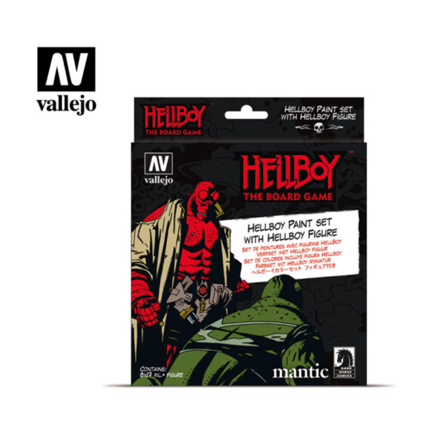 Model Color Hellboy Board Game Set New 