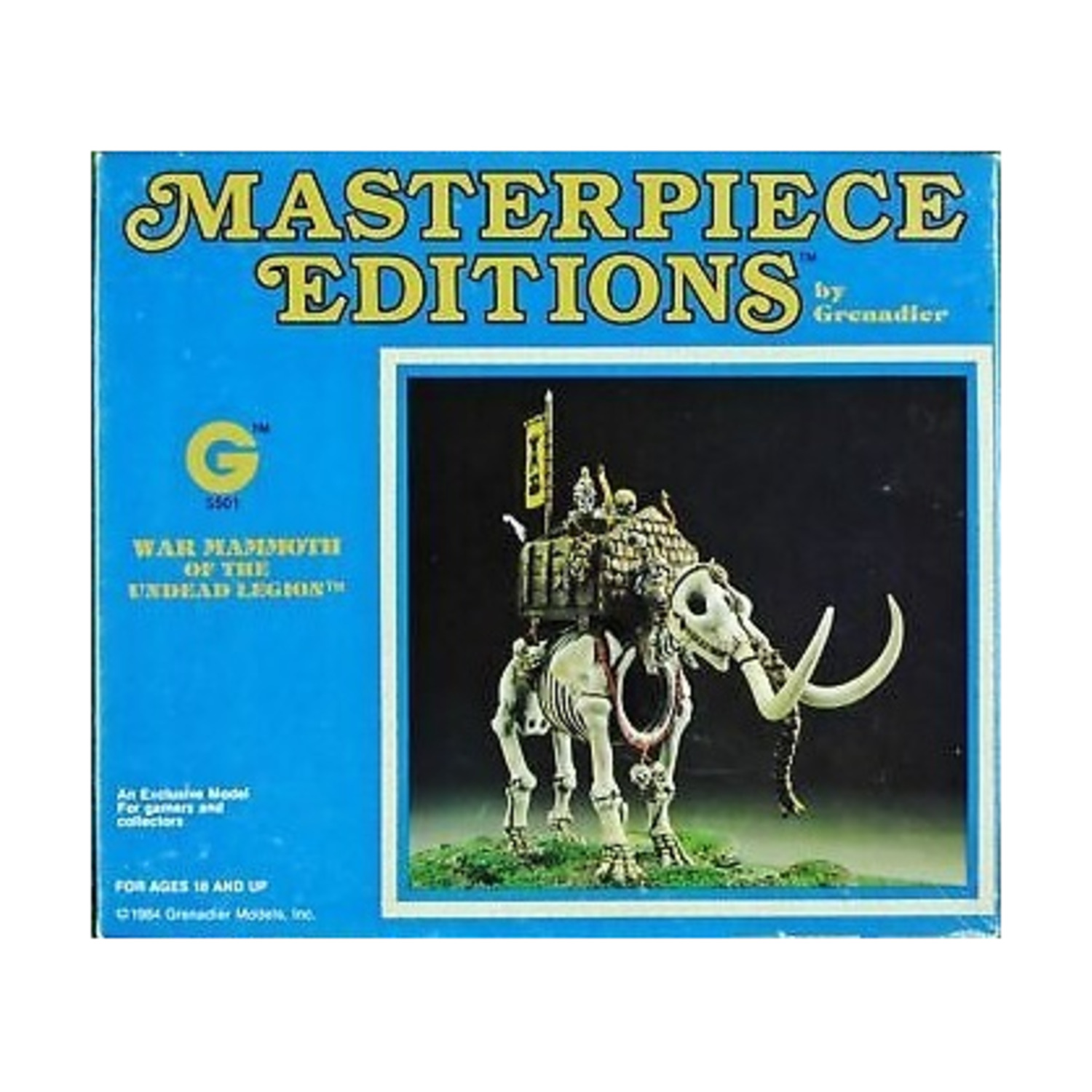 Grenadier Boxed Minis Masterpiece Eds - War Mammoth of the
