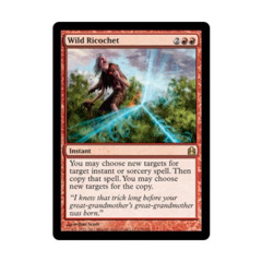 Wild Ricochet (R) - MtG Commander - Wizards of the Coast - Noble Knight ...