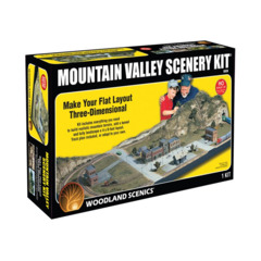 Mountain Valley Scenery Kit - Terrain - Noble Knight Games