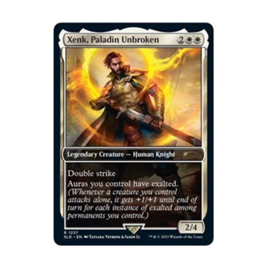 Xenk, Paladin Unbroken (R) - MtG Magic the Gathering - Noble