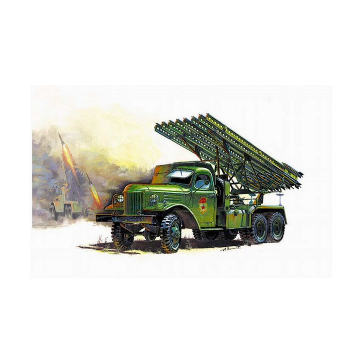 Zvezda Historical Mini 1/35 BM-13 Katyusha SW (New) | eBay