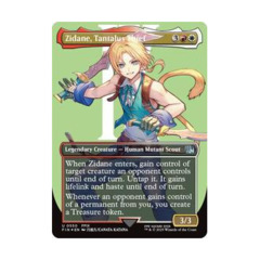 zidane mtg card Magic The Gathering - Universes Beyond - Final Fantasy main image 1